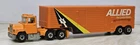 Hot Wheels Steering Rigs Mack V-600 Allied Movers, Vintage, Rare, Blackwalls