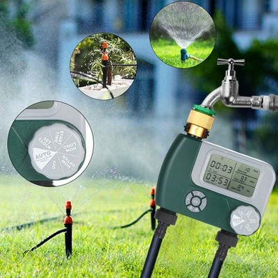 Digital Hose Faucet Timer Programmable Battery Operated Automatic Watering