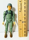 Vintage GI Joe Short Fuze Action Figure with Helmet & Ammo Backpack Hasbro 1982