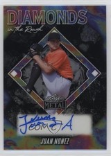 2025 Leaf Metal Oil Slick Prismatic 1/5 Juan Nunez #DR-JN1 Auto 13u1