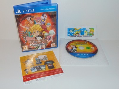 The Seven Deadly Sins Knights of Britannia PS4 Sony PlayStation 4 PAL CIB RPG