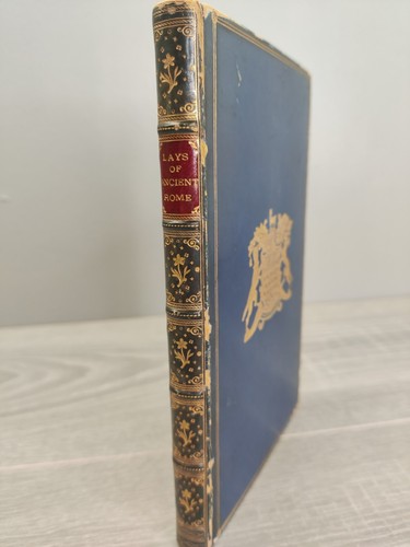 RELIURE PRIX ECOLE, LAYS OF ANTIQUE ROME PAR LORD MACAULAY P2421