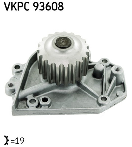 SKF Wasserpumpe MotorküHlung Vkpc 93608 FüR Integra DB8 Honda CR DB7 DB9 RD DB6-image