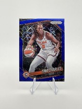 2025 Panini Prizm WNBA - Tina Charles - Blue Velocity Prizm #3 - Connecticut Sun