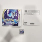 Pokemon Moon Nintendo 3DS CIB Complete with Insert Tested and Working