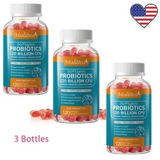 3x Probiotics 120Billion CFU Potency Digestive Immune Health Digestive 120ct