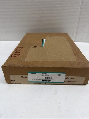 Panduit FWME2 Fiber Enclosure, Wall Mount, 2 QuickNet Cassettes, FAP/FMP, Black