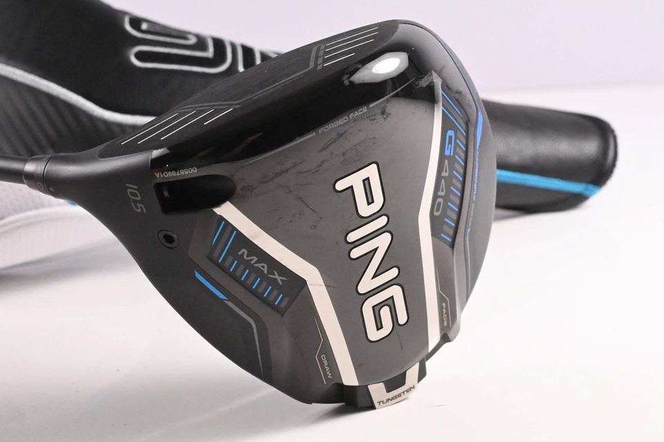 Left Hand Ping G440 Max Driver / 10.5 Degree / Stiff Flex Ping Alta CB Blue 50 - Image 2 of 4