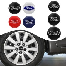 4pcs 56/60/65mm Car Styling Wheel Center Hub Caps Stickers Badge For Ford Focus