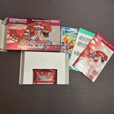 Pokemon Ruby Game Boy Advance Manual, Complete, Works Tested