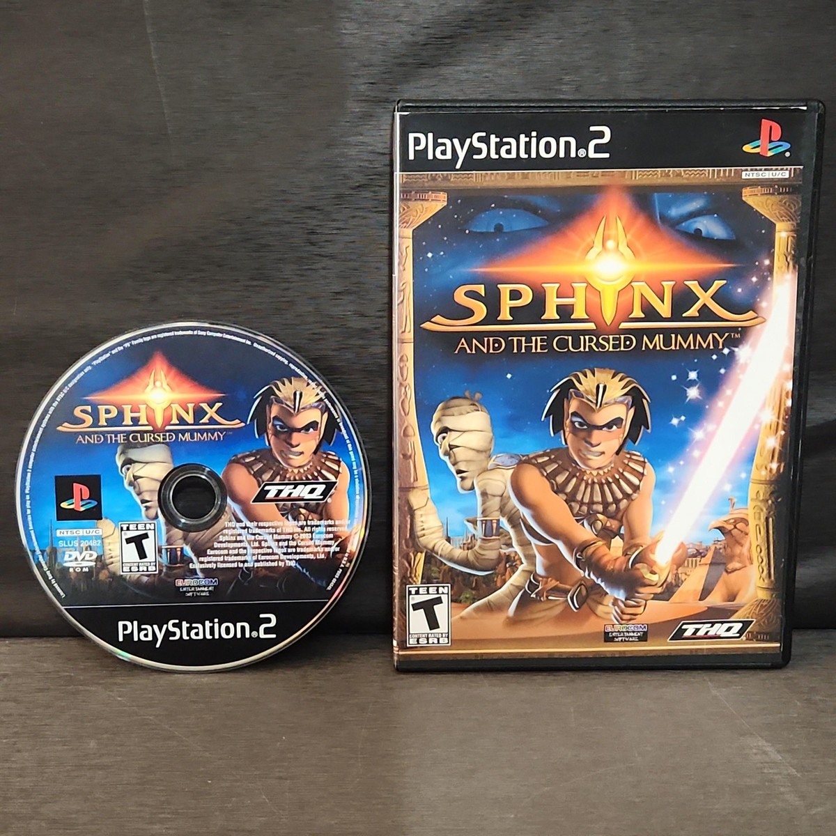 Sphinx And The Cursed Mummy PlayStation 2 PS2 Game | eBay