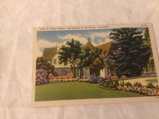  Postcard Home of Shirley Temple “ The Darling of the Movies” California