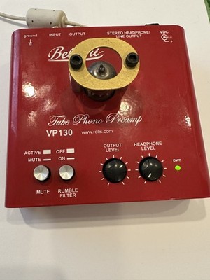 Bellari VP130 Tube Phono Preamp - Includes Instructions & Power Supply