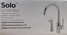 Pfister LF-029-4SLC Solo Kitchen Faucet Includes Hand Sprayer - Chrome READ 