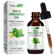 Mejor Aceite De Oregano Organico Combate Candidiasis Pie De Atleta Hongo De 2oz