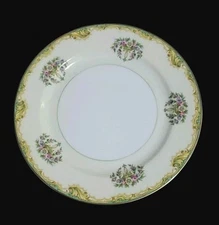Noritake Dinner Plate 10" Claremont Gold Trim Made in Japan