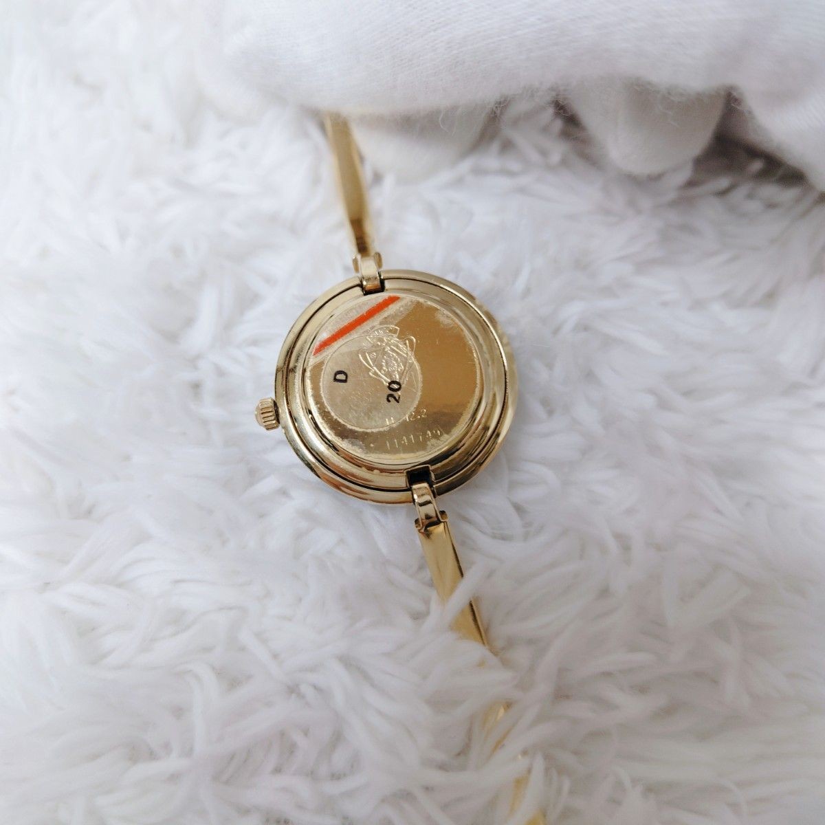 GUCCI Change Bezel Watch 28.4mm Gold White Dial 12 Colors Vintage Japan thumbnail 9