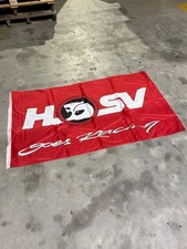 Genuine HSV Goes Racing Red Flag Banner Holden Special Vehicles Good Condition