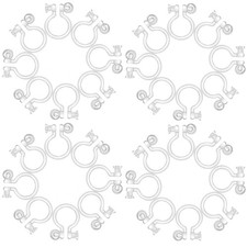 50 Pcs Non Piercing Earring Clip Earrings Women Clip-on Non-pierced