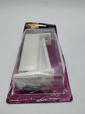 Prime-Line R 7265 Drawer Track Back Plate 3/8 x 1 in Plastic Off-White Drawer