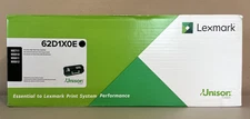 Genuine Lexmark 62D1X0E Black Extra High Yield Toner Sealed Box