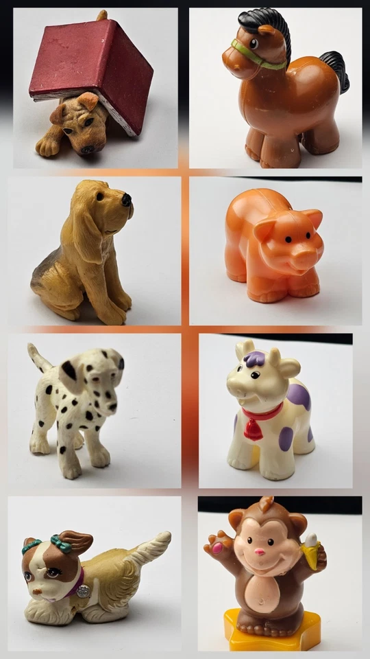 HUGE 70+ Vintage 60s-2000s Toy Lot of Mixed Small Figures-Disney-Animals-Action - Image 3 of 4