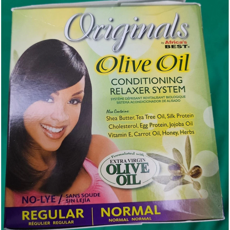 Africa's Best Originals Organics Olive Oil Conditioning Cream Relaxer System - Image 4 of 4