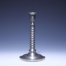 Röders Zinn Kerzenleuchter Pewter Candlestick L3 - Ausführung 1960er Jahre