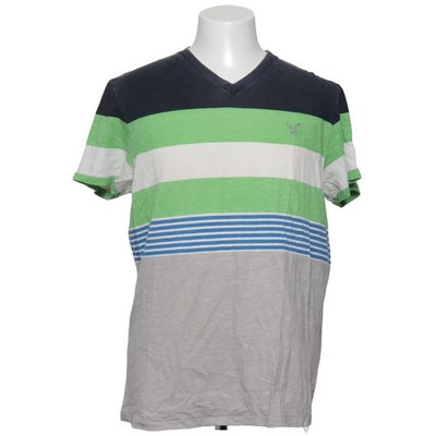 American Eagle Outfitters, T-shirt, Größe: L, Schwarz/Grün/Grau, Baumwolle #ZjV
