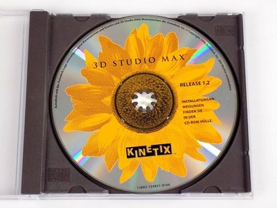 Autodesk Kinetix 3D Studio Max Release 1.2 CD-ROM - 3D-Modellierung MEDIENKIT