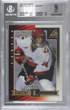 1997-98 Pinnacle Zenith Canada Junior Vincent Lecavalier #95 BGS 9 MINT 2o7
