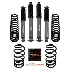 2.5 Lift Kit With Coil Springs Shocks For Jeep Wrangler Jk Yj 4wd 2003-2006