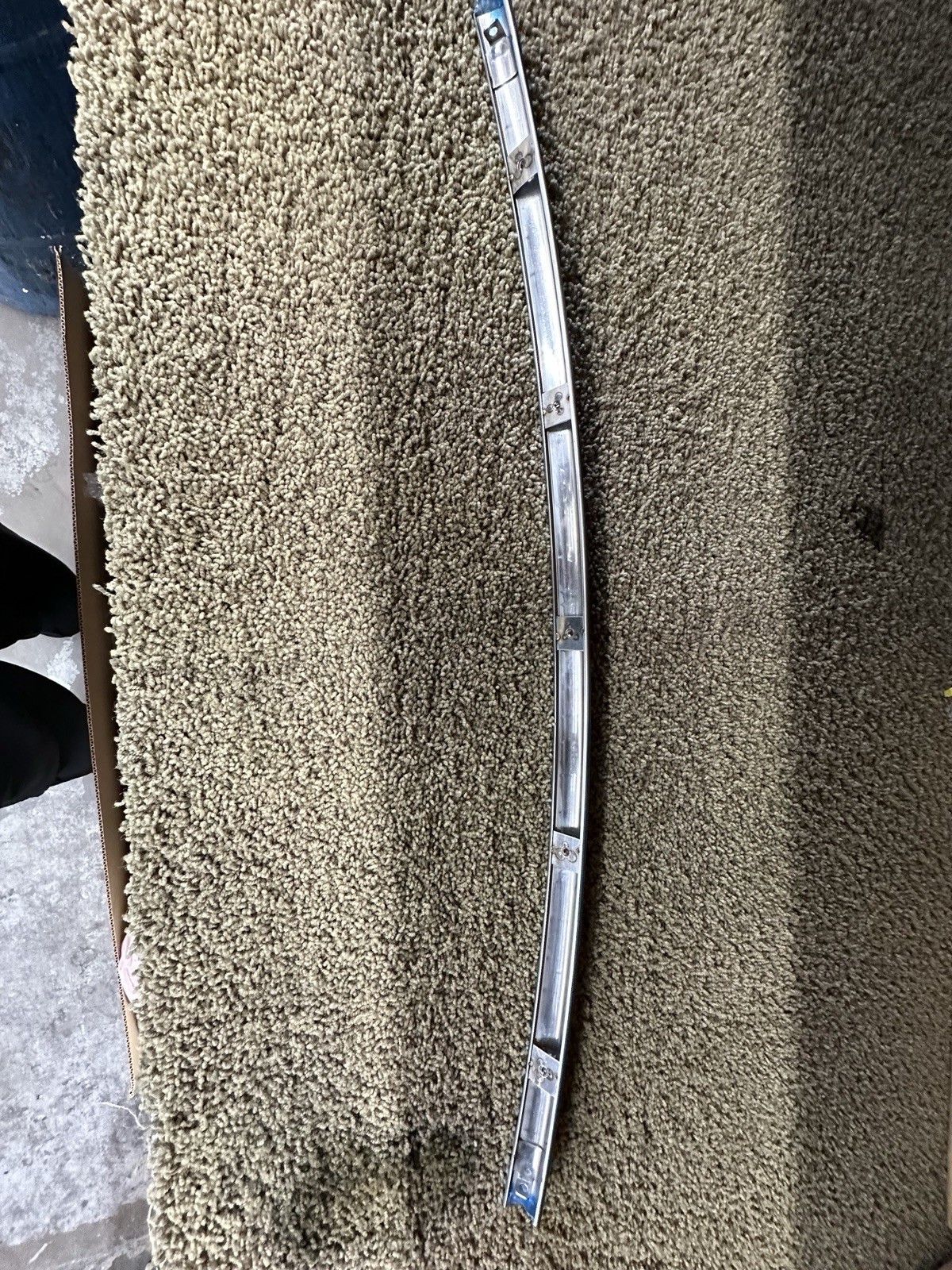2015 Bentley Mulsanne Center Rear Bumper Molding Stainless Steel ,OEM