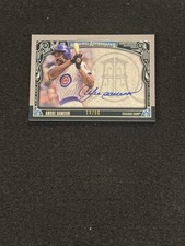 2016 Topps Museum Collection #AA-AD Andre Dawson Auto /50 Cubs HOF