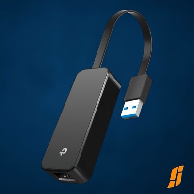 Tp-Link USB to Ethernet Adapter (UE306), Supports Nintendo Switch, Foldable USB