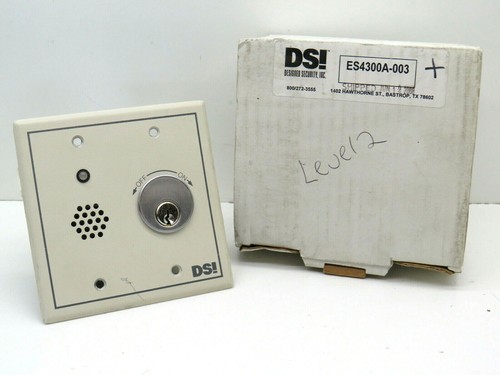 Designed Security Inc. ES4300A-003 Exit Alarm 12-24V, MISSING KEY