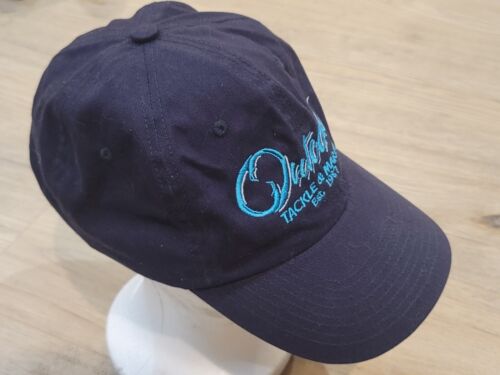 Outcast Tackle & Marine Blue Baseball Hat Cap ADJUSTABLE by Outdoor Cap - Picture 4 of 7
