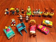 Vintage McDonalds Burger King Wendy's Disney Warner Bros Toys MIXED Lot of 16