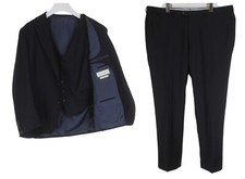 SUITSUPPLY Havana FL / Ferrara / Brescia Suit Men's UK 52S Wool 3in1