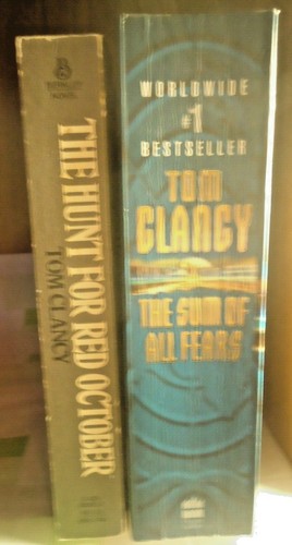 Lot of 2 Tom Clancy PB Sum of all Fears & The Hunt for Red October - Bild 3 von 3