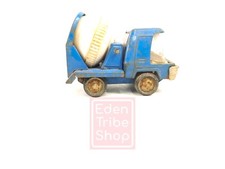 Vintage Buddy L Pressed Steel Mini Cement Mixer Truck BROKEN WINSHIELD PARTS