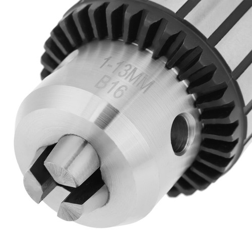 1-13mm MT2-B16 Key Type Self Tighten Lathe Drill Chuck + Taper Arbor Qaulity New - Picture 11 of 12