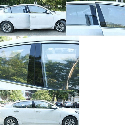 For Hyundai Elantra 2021-2025 6PCS/SET Black Pillar Posts Door Window Trim - Picture 7 of 12