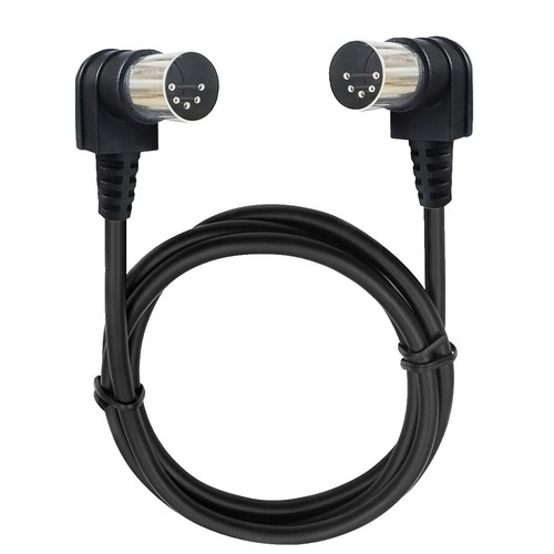 JELCO JAC-501 (Straight) Tonearm Cable 5 Din to RCA 1.2M Made in