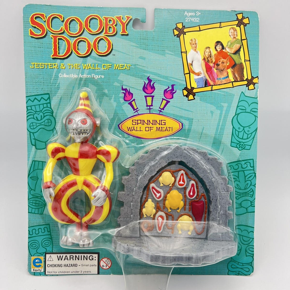 Scooby Doo Movie Jester & The Wall of Meat Action Figure Equity