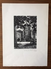 Girard-Mond Artist?s Proof Signed Numbered 5/10 La Maison de Curier