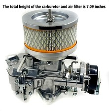 Ford Autolite 1100 Carburetor With Air Filter Fits 1963-1968 Mustang 170 200 Ci Ford Autolite 1100 Carburetor With Air Filter Fits 1963-1968 Mustang 170 200 Ci