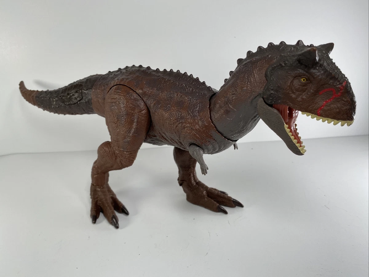 Dinosaure Jurassic World Carnotaurus Toro Marron - Figurine de