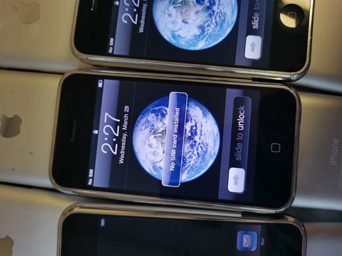 IOS 1.0 Apple iPhone 1st Generation 4/8/16GB A1203 (GSM) unlocked jailbreaked - Picture 10 of 12