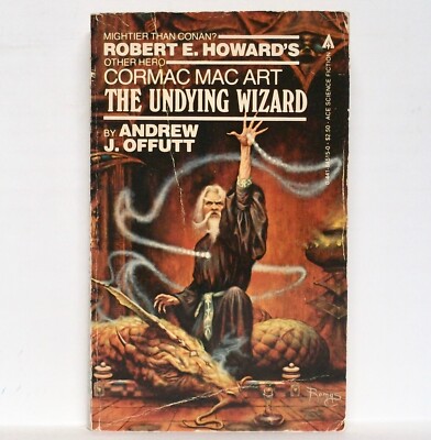 CORMAC MAC ART   THE UNDYING WIZARD, by ANDREW J. OFFUTT ACE Edition (May, 1983)